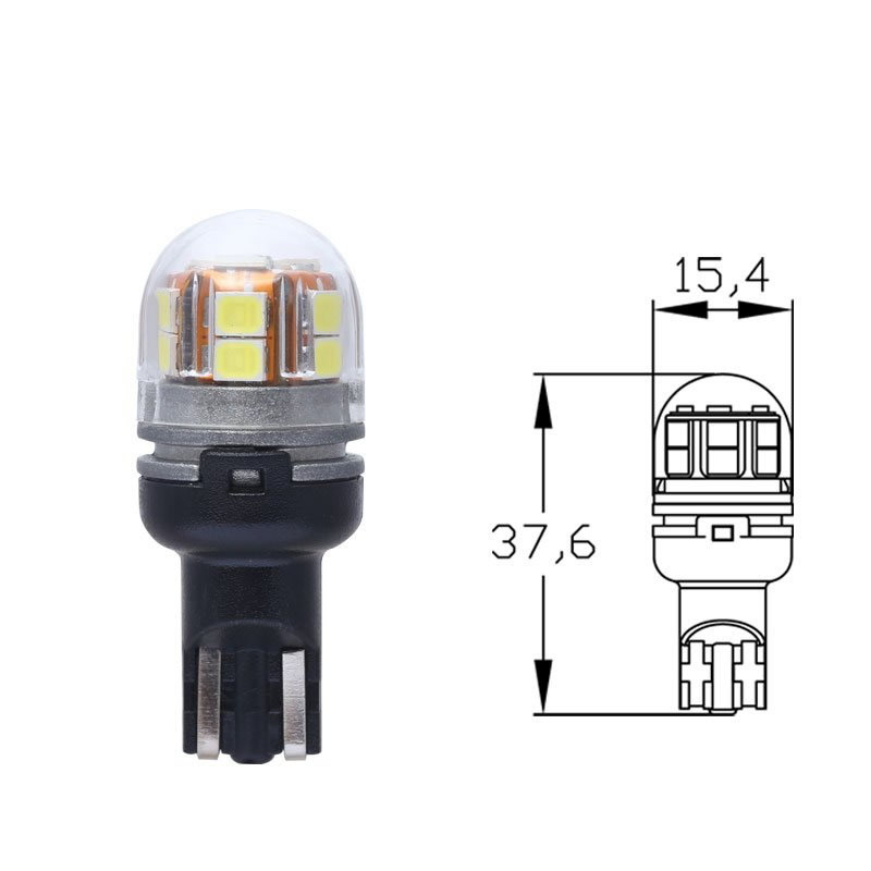 T16 15SMD white